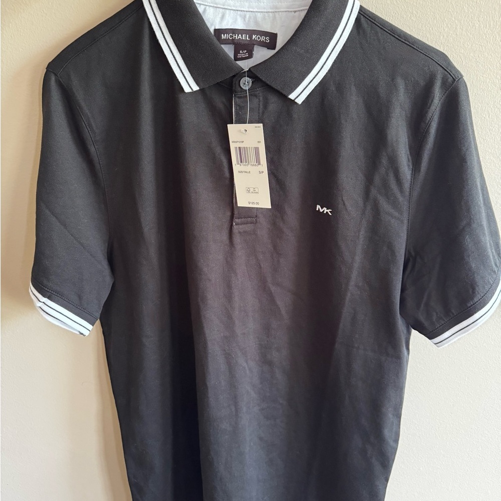 Michael Kors MK Men’s Greenwich Cotton T-Shirt Polo